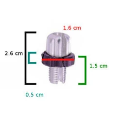 Vis De Réglage Levier De Frein M10 Pour Vélo 7 Vis De Réglage Levier De Frein M10 Pour Vélo -Vélo Accessoires Rabais vis de reglage levier de frein m10 pour velo full 3